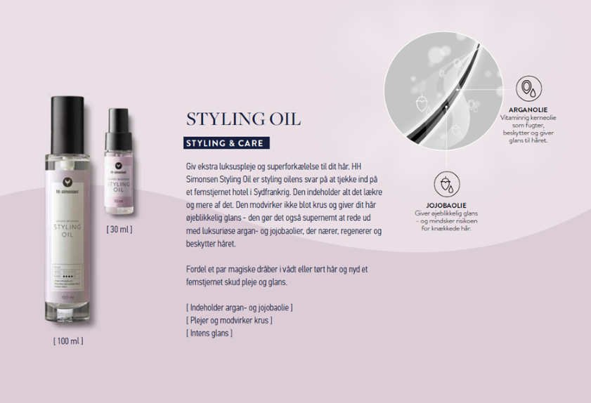Styling Oil, 100 ml